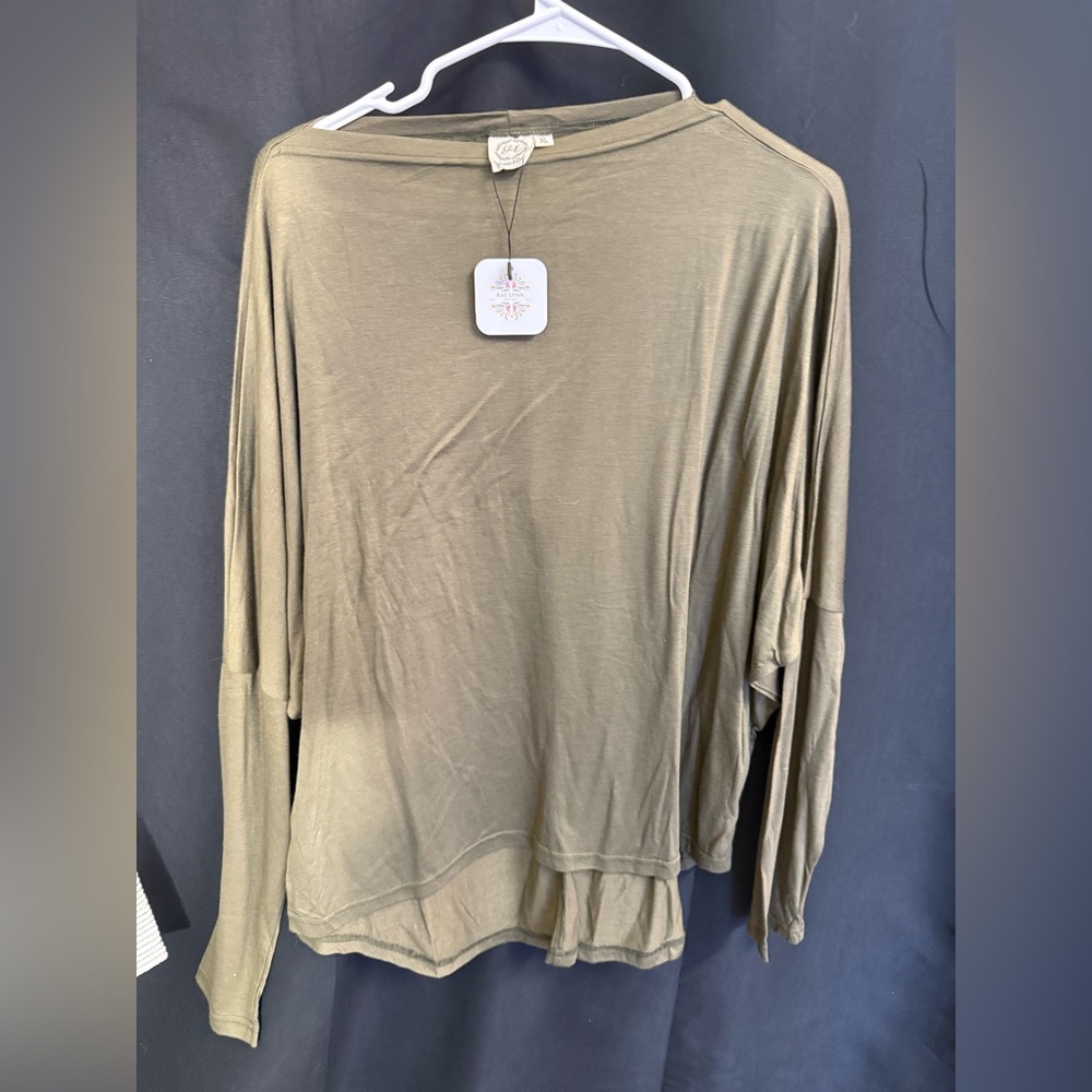 Olive Green Women's Top